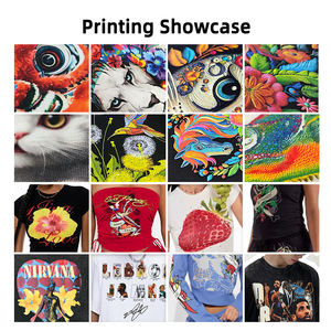 Nouveau produit Machine d'impression de T-shirt d'imprimante DTG à double station à 4 têtes pour vêtements Machine d'impression numérique automatique DTG - Product Image 6