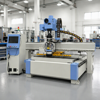Machine CNC abordable pour le travail du bois, grande table pour feuilles de 4x8, traitement direct sans pré-découpe, haute efficacité