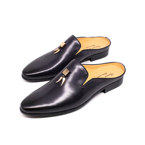 Chaussures en cuir pour hommes Baotou, style pendentif tendance, best-sellers transfrontaliers, en cuir de vachette, grandes tailles 38-47 - Product Image 4