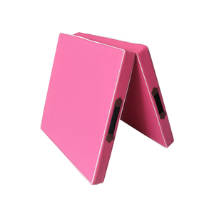 2025 nouveau Design rose violet PVC <span class=keywords><strong>gymnastique</strong></span> lutte tapis de culbutage pliable tapis d'exercice de <span class=keywords><strong>sol</strong></span> de <span class=keywords><strong>gymnastique</strong></span> pour une utilisation en salle de sport - Product Image 2