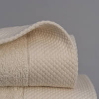 Ensemble de serviettes de bain d'hôtel de luxe 100% coton, personnalisé, super doux et absorbant, logo brodé, serviette à main pour la maison et l'hôtel