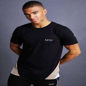 เสื้อยืดสำหรับผู้ชายเสื้อยืดสำหรับใส่เล่นกีฬาตามสั่งพิมพ์ลายสกรีนสไตล์ล่าสุด - Product Image 1