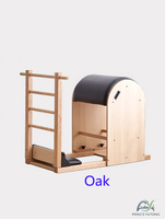 Máquina de Pilates Ladder Barrel de Madera de Roble Comercial de Alta Resistencia para Fortalecimiento del Core, para Suministro a Gimnasios y Venta al por Mayor para Estudios