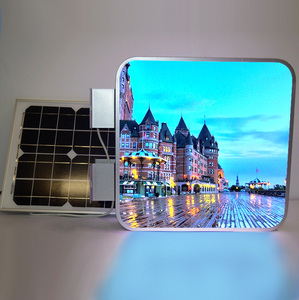 Trung Quốc nhà máy đồ nội thất Led nhôm khung ánh sáng hộp mặt đất menu khuyến mãi truy cập giấy móc hiển thị quảng cáo ánh sáng Hộp - Product Image 2