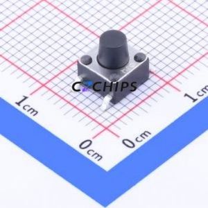 K2-1102SP-F3SC-04 Tactile Switch SMD-4P,6x6mm Switch 1.8N Vertical Mount 6mm 6mm - Product Image 1