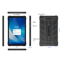 Tablet PC Android 13 de 8 Pulgadas, Resistente al Agua IP68, 8 Núcleos, 8+128 GB, Tablet Industrial Resistente