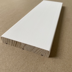 วงกบประตูไม้สนเรเดียต้าแบบประกบข้อต่อมือจากโรงงานเวียดนาม พร้อมตัวกันกระแทกประตู - Product Image 1