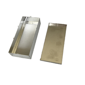 กล่องโลหะเคลือบนิกเกิลเคลือบโลหะมีความแม่นยำสูงแผ่นโลหะปั๊ม EMI RF - Product Image 1