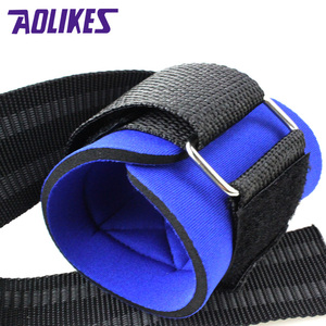 Aolikes einstellbare Gewichtheben-Armbänder Riemen Sport-Stil Fitness-Armbänder für Deadlifting Powerlifting - Product Image 3