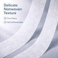 Rollo de Papel Filtro Termosellable HM-01 de Tela No Tejida para Empaque de Bolsas de Nicotina, Fabricante Experimentado, Sellado Estable