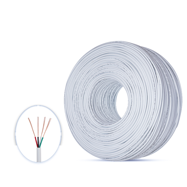 Wholesale Pure Copper Braided 26 Awg 28 Awg 4 Core Electric Wire Coils PVC Insulated Electricity Power Data Cable Prices