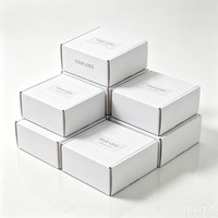 Cajas de Joyería de Diseño Personalizado al por Mayor, Cajas de Cartón Corrugado Pequeñas para Envíos, Cajas de Envío Mini con Tinta de Soya para Regalos