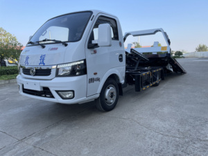 Camion de remorquage léger Dongfeng <span class=keywords><strong>Tiyi</strong></span> 3-5T à plateau plat, véhicule de dépannage routier, vente chaude - Product Image 2