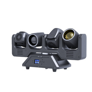 ไฟหัวเคลื่อนที่ Jiechuang 40W Beam 4 ชิ้น แสงสีเต็มรูปแบบ สำหรับเวที บาร์ คาราโอเกะ ถ่ายทอดสด - Product Image 2