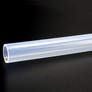 Tube flexible en fluoropolymère FEP/<span class=keywords><strong>PFA</strong></span>/PTFE, transparent, pour usage industriel, résistant aux produits chimiques, à la chaleur et aux radiations. - Product Image 1