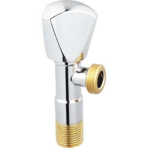 HEZEE stile europeo <span class=keywords><strong>bagno</strong></span> rubinetto valvola lavabo doccia in ottone valvola acqua lente apertura valvola triangolo per Hotel - Product Image 1