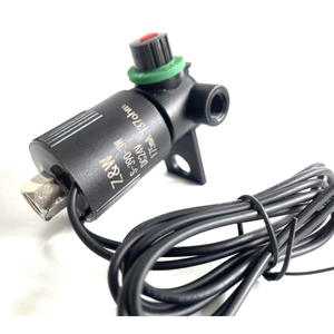 Válvula Solenoide de Riego de 3 Vías Normalmente Cerrada/Abierta con Interruptor Manual, Cable Negro 390 3 24 VCC, Suministro de Agua y Drenaje para Exteriores - Product Image 5