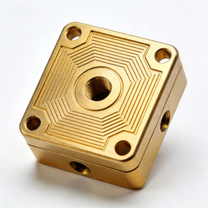 Custom <b>Small</b> Instrument Enclosure Switch <b>Box</b> Brass Stainless Steel CNC Machining Anodizing Service - Product Image 4