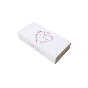 Boîte à tiroir imprimée Cœur Papillon avec insert en éponge noire, gaufrage et revêtement UV pour l'emballage de rouges à lèvres et de tubes cosmétiques - Product Image 6