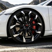 Jantes de voiture noires de 15, 16, 17, 18, 19, 20 pouces, 5*120, 5*114.3, 5*100, roues forgées pour Audi, Mercedes, Maybach, W124, BMW