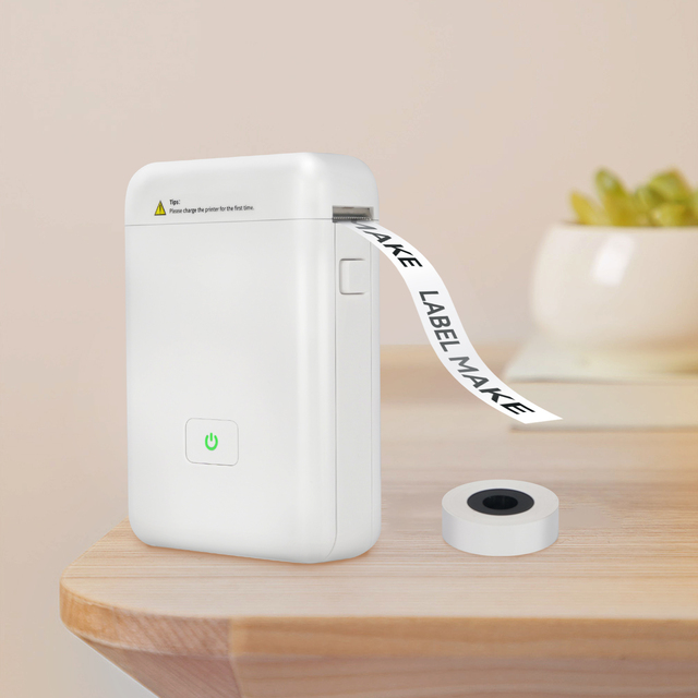 Dual Mode Mini Thermal Label Printer Handheld +USB 200 DPI 32-bit Processor 2-Year Warranty for Bottle Labels in Stock