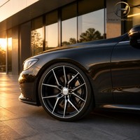 Jantes de voiture en alliage d'aluminium léger haute performance à 5 branches de 18, 19, 20 pouces 5x114.3 5x120 pour Tesla Model 3 S Y X