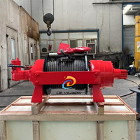 8 tonnes 10 tonnes 20 tonnes 25 tonnes 30000lbs 40000lbs treuil de levage hydraulique pour remorque camion de récupération/grue camion/dépanneuse