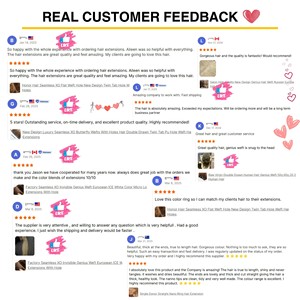 Extensions <span class=keywords><strong>de</strong></span> cheveux Genius Medusa Weft, double trame, cheveux russes, trame à trous en PU, trame papillon double languette, extensions invisibles - Product Image 6