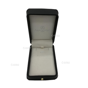 Custom Logo Elegance <b>Plastic</b> Jewelry <b>Box</b> Rounded Corner Ring Pendant Bracelet Wedding Jewelry Packaging <b>Box</b> for Women - Product Image 3