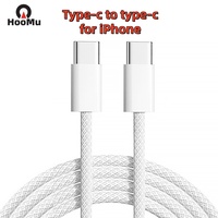 Cable Trenzado Tipo-C de 1m 2m 60W de Bajo Precio con Cubierta de Cobre Puro para Carga Rápida de Teléfonos Móviles y Auriculares