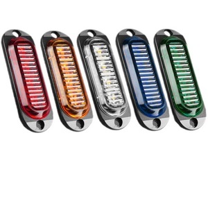 12 - 24V LED Indicator Light for Truck <b>Trailer</b> <b>Tractor</b> Farm Vehicle Motorcycle Auxiliary Edges Lamp Tail Light for Pickup Truck - Product Image 1
