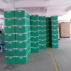 Cajas de Cartón Plástico PP Ligeras, Contenedor de Almacenamiento de Plástico Corrugado para Copas y Vasos de Vino - Product Image 2