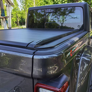 2025 jeep gladiateur <span class=keywords><strong>coffre</strong></span> arrière lit tout-terrain étanche en aluminium rouleau manuel <span class=keywords><strong>volet</strong></span> <span class=keywords><strong>roulant</strong></span> couverture de Tonneau - Product Image 2