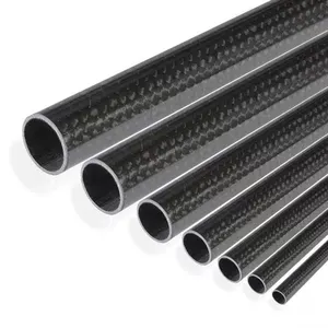 Wholesale Carbon Fiber Tube Customize 3K Carbon Fiber Pipe