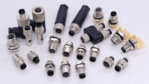 防水IP67 M8男性女性ソケットパネルワイヤーコネクタ12mm工業用円形M8コネクタ3ピン - Product Image 2