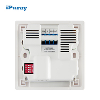 Interruptor con Sensor de Presencia PIR Tipo 86, 220-240V, Requiere Cable Neutro, Alta Potencia
