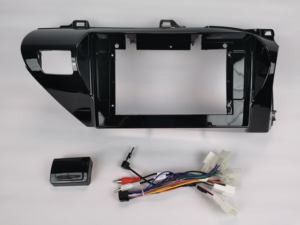 Adatto per hilux revo 2016-2019 per auto sistema di navigazione <span class=keywords><strong>GPS</strong></span> <span class=keywords><strong>Android</strong></span> Bluetooth retromarcia immagine Carplay - Product Image 2