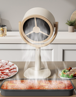 Ventilateur d'extraction à 2 vitesses Mini hotte de bureau Mini hotte de cuisine Petite hotte aspirante portable pour l'intérieur