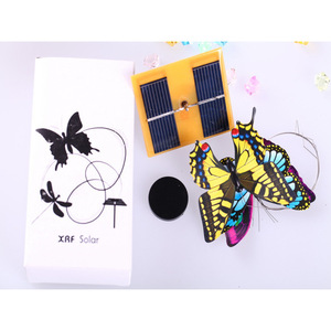 XRF Solar <b>Butterfly</b> Garden <b>Light</b> With Poly-Si Panel Portable Educational Toy For Kids Outdoor Decor - Product Image 1
