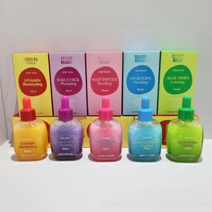 Suero Iluminador <span class=keywords><strong>con</strong></span> Vitamina C y Ácido Hialurónico para el Rostro, Cuidado para <span class=keywords><strong>Manchas</strong></span> Oscuras y Tono Desigual - Product Image 1
