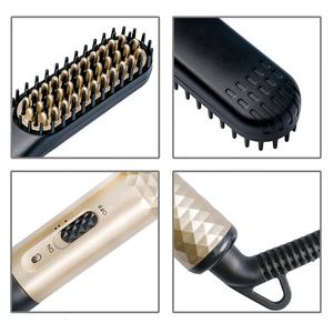 Electric Hair Comb <strong>Beard</strong> <strong>Brush</strong> Hair Straightener for Home Use Permanent Best Hair Straightening Straightener <strong>Brush</strong> - Product Image 3