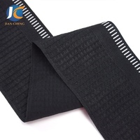 Bande élastique antidérapante en silicone à points avec bande réfléchissante personnalisée pour maillots de cyclisme et vêtements de sport