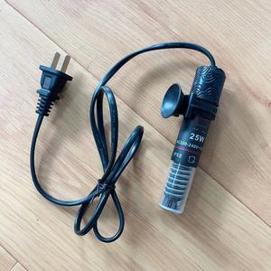 Bâton chauffant en verre cylindrique moderne intelligent de 25 W à économie d'énergie avec température constante de 26 °C pour aquarium et terrarium de tortue - Product Image 5