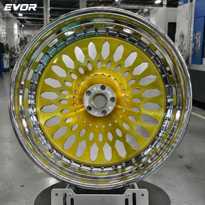 EVOR Jantlar Alüminyum Alaşımlı 26 İnç Dövme Rucci Krom Krom Jant 5x114.3 Jantlar - Product Image 3