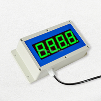 Pantalla Digital Segmentada a Prueba de Agua con Carcasa de ABS, Pantalla LED de 1.8 Pulgadas y 4 Dígitos