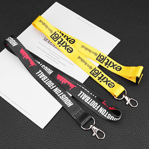 Lanière pour carte d'identité, promotion, cadeau d'entreprise, souvenir, logo personnalisé, lanière porte-clés en polyester - Product Image 2