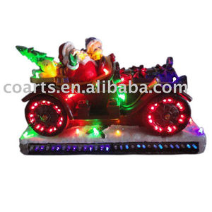 Decoración navideña Adorno Iluminación Santa Wecker Decoración navideña - Product Image 1