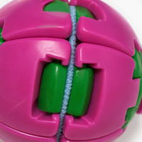 Balle à engrenages en plastique pour collectionneurs, trophée, souvenir, objet décoratif, vitrine, étagère, galerie, musée