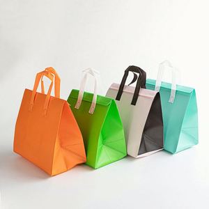 Bolsa Térmica Desechable de Aluminio para Llevar Café y Pasteles, con Aislamiento Térmico, Color Degradado, No Tejida - Product Image 3