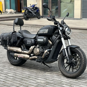 Moto rétro Qianjiang Flash <span class=keywords><strong>300S</strong></span> Prince Benda Gingila Grey Stone 300V Cylindre Harley1 Cruise Locomotive JSJ250-2 Mainland - Product Image 1
